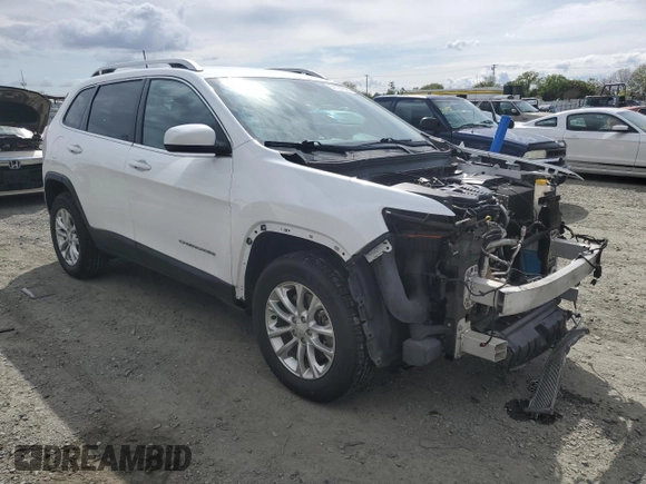 2019 Jeep Cherokee Latitude with VIN 1C4PJMCX6KD103494, listed as a Copart auction lot 51167925 with 60,540 mi miles and Salvage Title. Bid and sale history available at carsss.com. Image 4.