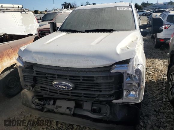 2024 Ford F-250 XL with VIN 1FTBF2AA1RED11382, listed as a Copart auction lot 61824275 with 11,048 mi miles and Salvage title. Bid and sale history available at DreamBid. Image 5.
