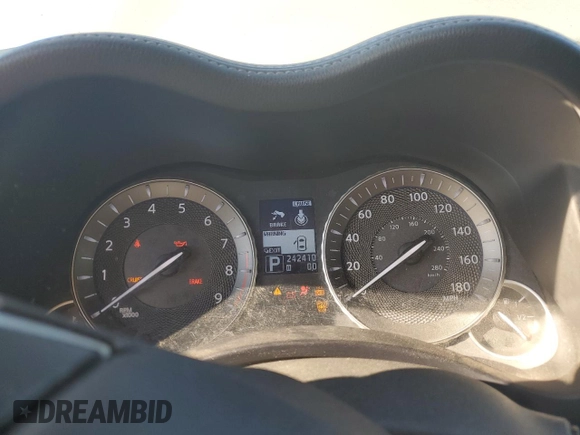 2011 Infiniti M with VIN JN1BY1APXBM322226, listed as a Copart auction lot 79061164 with 242,410 mi miles and Salvage Title. Bid and sale history available at carsss.com. Image 9.