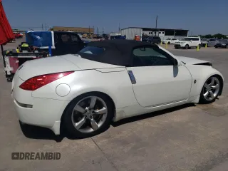 2007 Nissan 350Z Touring with VIN JN1BZ36A57M650920, listed as a Copart auction lot 61570834 with Not Provided miles and Salvage Title. Bid and sale history available at carsss.com. Image 3.