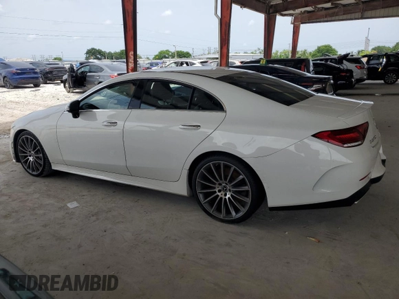 2020 Mercedes-Benz CLS with VIN WDD2J5JB9LA050614, listed as a Copart auction lot 61950764 with 52,284 mi miles and Salvage Title. Bid and sale history available at carsss.com. Image 2.
