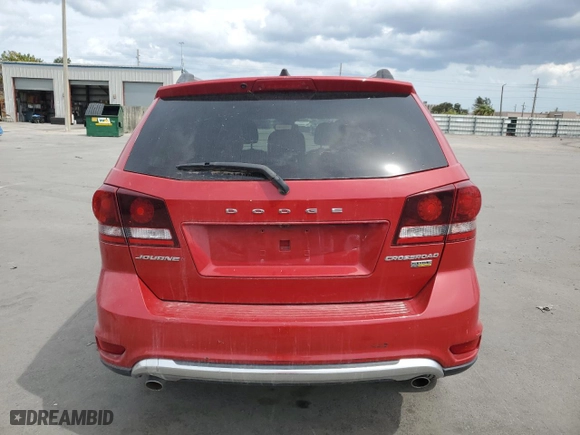2019 Dodge Journey Crossroad with VIN 3C4PDCGG4KT763457, listed as a Copart auction lot 48412005 with 123,222 mi miles and Clean Title. Bid and sale history available at carsss.com. Image 6.