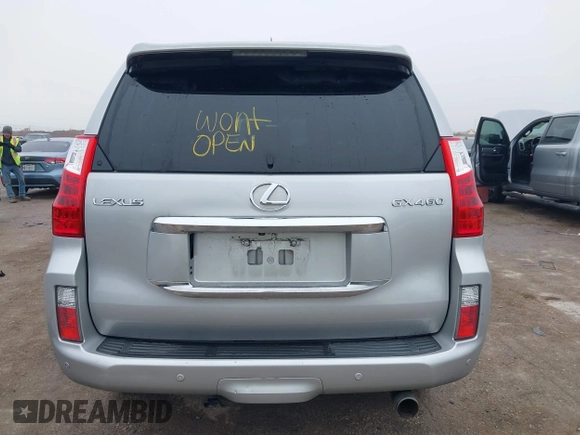 2010 Lexus GX 460 with VIN JTJBM7FX7A5014182, listed as a IAAI auction lot 41500959 with 183,832 mi miles and . Bid and sale history available at DreamBid. Image 17.