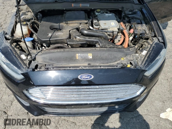 2016 Ford Fusion SE Hybrid with VIN 3FA6P0LU8GR177030, listed as a Copart auction lot 60332805 with 177,885 mi miles and Salvage title. Bid and sale history available at DreamBid. Image 11.