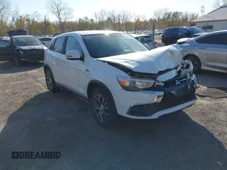 2018 Mitsubishi Outlander Sport ES 2.0 with VIN JA4AR3AU1JZ018060, listed as a IAAI auction lot 40712329 with 118,852 mi miles. Bid and sale history available at carsss.com. Image 1.