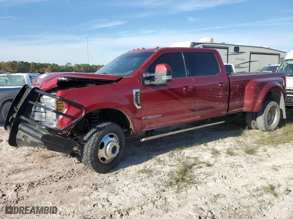 2018 Ford Super Duty F-350 DRW XL with VIN 1FT8W3DT7JEB10328, listed as a Copart auction lot 84231054 with 163,257 mi miles and Salvage Title. Bid and sale history available at carsss.com. Image 1.