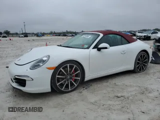 2013 Porsche 911 Carrera S with VIN WP0CB2A92DS154140, listed as a Copart auction lot 42150865 with 37,198 mi miles and Salvage Title. Bid and sale history available at carsss.com. Image 1.