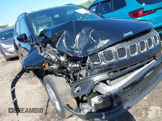 2023 Jeep Compass Latitude with VIN 3C4NJDBN0PT536141, listed as a IAAI auction lot 41974206 with 54,052 mi miles and . Bid and sale history available at DreamBid. Image 6.