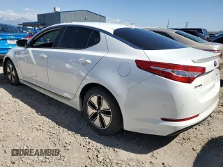2013 Kia Optima EX with VIN KNAGM4AD9D5047397, listed as a Copart auction lot 55632745 with 158,017 mi miles and Salvage Title. Bid and sale history available at carsss.com. Image 2.