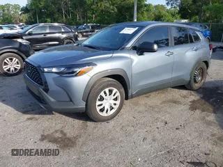 2023 Toyota Corolla Cross L with VIN 7MUAAAAG4PV044969, listed as a IAAI auction lot 42388727 with 26,071 mi miles and . Bid and sale history available at DreamBid. Image 18.