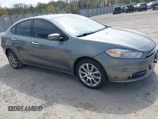 2013 Dodge Dart Limited with VIN 1C3CDFCH1DD316094, listed as a IAAI auction lot 42088519 with 134,127 mi miles. Bid and sale history available at carsss.com. Image 1.