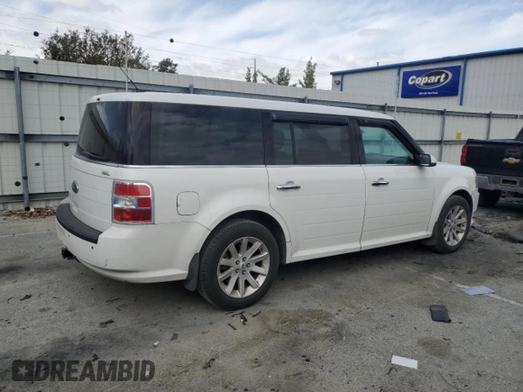 2011 Ford Flex SEL with VIN 2FMGK5CC4BBD08927, listed as a Copart auction lot 49112265 with 240,470 mi miles and Salvage Title. Bid and sale history available at carsss.com. Image 3.