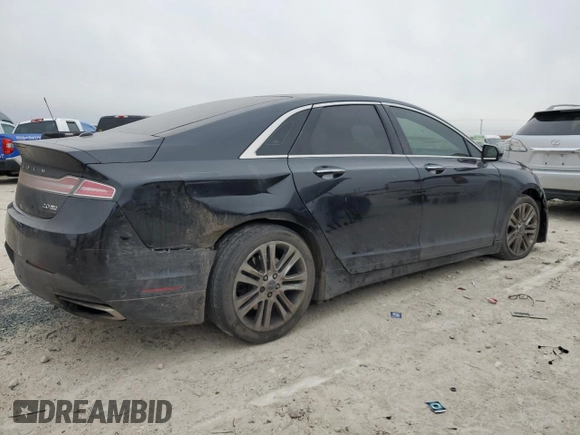 2013 Lincoln MKZ with VIN 3LN6L2J92DR808085, listed as a Copart auction lot 46416245 with 120,654 mi miles and Salvage Title. Bid and sale history available at carsss.com. Image 3.