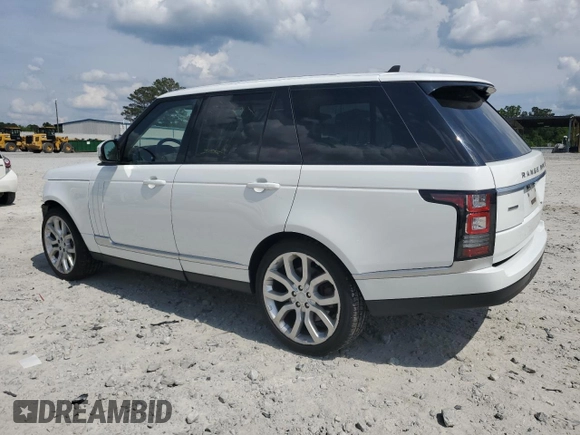 2016 Land Rover Range Rover Supercharged с VIN SALGS2EF9GA253560, выставлен на аукционе Copart как лот 53811585 с пробегом 85 649 миль миль и Списание • Salvage title. История ставок и продаж доступна на DreamBid. Изображение 2.