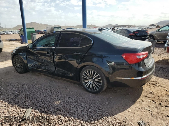 2014 Kia Cadenza Premium z VIN KNALN4D77E5133228, wystawiony jako Copart lot #51340065 z przebiegiem 195 454 mil mil oraz Szkoda całkowita • Salvage title. Historia ofert i sprzedaży dostępna na DreamBid. Obrazek 2.