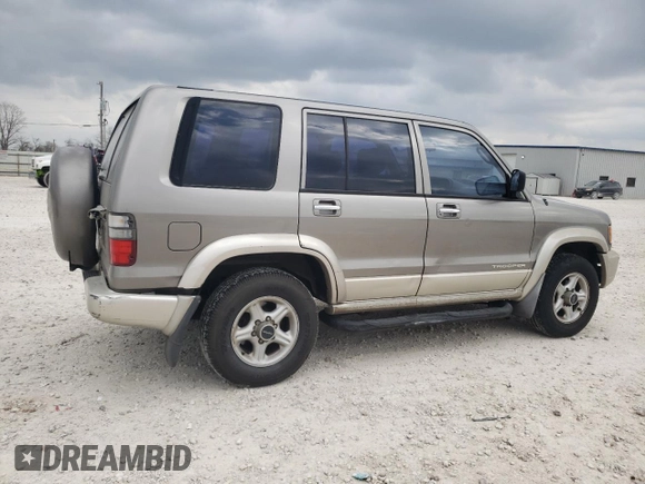 2001 Isuzu Trooper S z VIN JACDS58X717J17334, wystawiony jako Copart lot #47590455 z przebiegiem 167 042 mil mil oraz Czysty tytuł • Clean title. Historia ofert i sprzedaży dostępna na DreamBid. Obrazek 3.