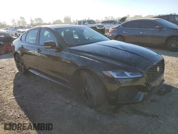 2024 Jaguar XF R-Dynamic SE with VIN SAJBL4GX4RCY94172, listed as a Copart auction lot 74214174 with 7,769 mi miles and Salvage Title. Bid and sale history available at carsss.com. Image 4.