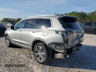 2024 Cadillac XT6 FWD Premium Luxury with VIN 1GYKPCRSXRZ727207, listed as a Copart auction lot 81742394 with 5,733 mi miles and Salvage Title. Bid and sale history available at carsss.com. Image 2.