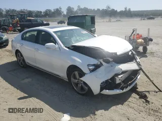 2008 Lexus GS 350 with VIN JTHBE96S580037725, listed as a Copart auction lot 68971684 with 87,385 mi miles and Salvage Title. Bid and sale history available at carsss.com. Image 4.