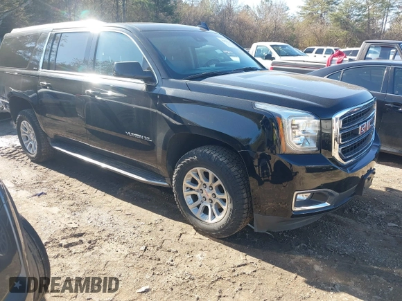 2019 GMC Yukon XL SLT with VIN 1GKS1GKC7KR366062, listed as a IAAI auction lot 41485559 with 86,290 mi miles. Bid and sale history available at carsss.com. Image 1.