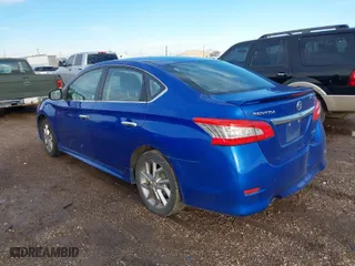 2014 Nissan Sentra SV with VIN 3N1AB7AP6EL639418, listed as a IAAI auction lot 41354872 with 142,833 mi miles. Bid and sale history available at carsss.com. Image 3.