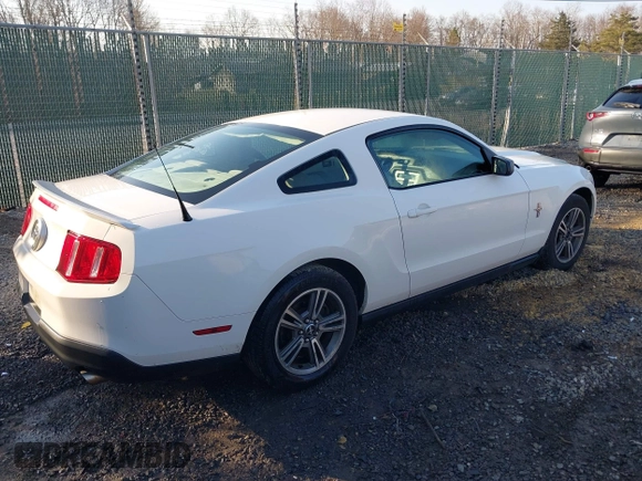 2010 Ford Mustang V6 with VIN 1ZVBP8AN7A5155689, listed as a IAAI auction lot 41775195 with 179,353 mi miles and . Bid and sale history available at DreamBid. Image 4.