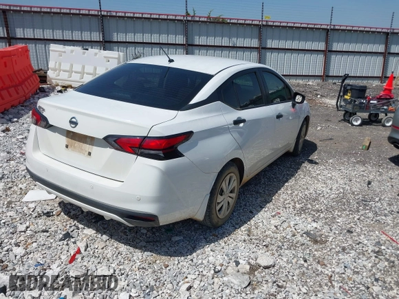2021 Nissan Versa S with VIN 3N1CN8DV4ML855170, listed as a IAAI auction lot 42259891 with 72,510 mi miles and . Bid and sale history available at DreamBid. Image 4.