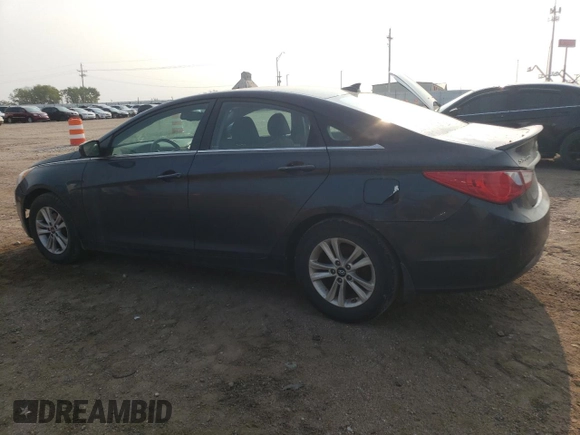 2013 Hyundai Sonata GLS with VIN 5NPEB4AC9DH567879, listed as a Copart auction lot 64246574 with 218,531 mi miles and Clean Title. Bid and sale history available at carsss.com. Image 2.