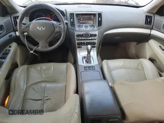 2008 Infiniti G35 with VIN JNKBV61E88M202904, listed as a Copart auction lot 72612534 with 179,386 mi miles and Salvage Title. Bid and sale history available at DreamBid. Image 8.