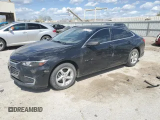 2016 Chevrolet Malibu LS with VIN 1G1ZB5ST3GF237698, listed as a Copart auction lot 52762375 with 131,615 mi miles and Salvage title. Bid and sale history available at DreamBid. Image 1.