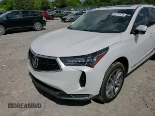 2024 Acura RDX Technology with VIN 5J8TC2H52RL007013, listed as a Copart auction lot 55810825 with 33,050 mi miles and Salvage title. Bid and sale history available at DreamBid. Image 14.