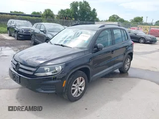 2016 Volkswagen Tiguan R-Line with VIN WVGAV7AX1GW521967, listed as a IAAI auction lot 42803643 with 128,794 mi miles and . Bid and sale history available at DreamBid. Image 2.