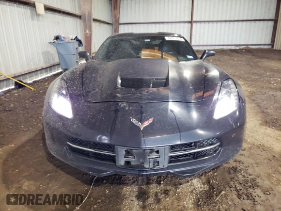 2015 Chevrolet Corvette 2LT with VIN 1G1YD2D74F5113612, listed as a Copart auction lot 64513244 with 169,205 mi miles and Salvage Title. Bid and sale history available at carsss.com. Image 5.