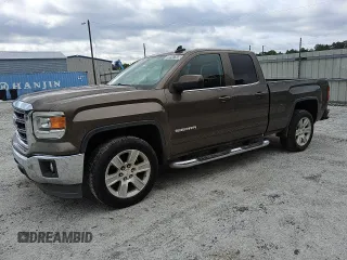 2015 GMC Sierra 1500 SLE z VIN 1GTR1UEC8FZ160825, wystawiony jako Copart lot #56947545 z przebiegiem 97 972 mil mil oraz Czysty tytuł • Clean title. Historia ofert i sprzedaży dostępna na DreamBid. Obrazek 1.