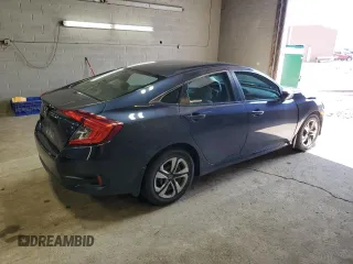 2017 Honda Civic Sedan LX with VIN 2HGFC2F5XHH511224, listed as a Copart auction lot 50261825 with 43,907 mi miles and Salvage Title. Bid and sale history available at carsss.com. Image 3.