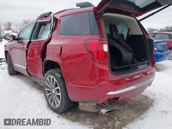2021 GMC Acadia Denali with VIN 1GKKNXLS8MZ144319, listed as a IAAI auction lot 41287238 with 41,146 mi miles and . Bid and sale history available at DreamBid. Image 3.