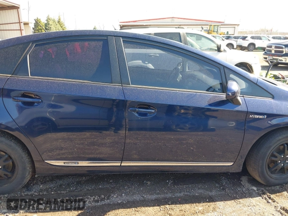 2012 Toyota Prius One with VIN JTDKN3DU0C1590224, listed as a IAAI auction lot 42034659 with Not Provided miles. Bid and sale history available at carsss.com. Image 13.