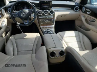 2018 Mercedes-Benz C 300 with VIN WDDWF4KB8JR316926, listed as a Copart auction lot 54015225 with 52,551 mi miles and Salvage title. Bid and sale history available at DreamBid. Image 8.