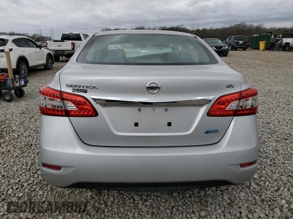 2013 Nissan Sentra SV with VIN 1N4AB7AP3DN906919, listed as a Copart auction lot 48558515 with Not Provided miles and Salvage Title. Bid and sale history available at carsss.com. Image 6.