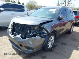 2015 Nissan Rogue SL with VIN 5N1AT2MV5FC926023, listed as a IAAI auction lot 41876812 with 120,736 mi miles and . Bid and sale history available at carsss.com. Image 19.