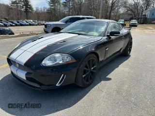 2011 Jaguar XK with VIN SAJWA4DC3BMB39168, listed as a Copart auction lot 53472345 with 85,876 mi miles and Clean Title. Bid and sale history available at carsss.com. Image 1.