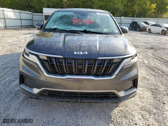 2022 Kia Carnival LXS with VIN KNDNB4H3XN6107387, listed as a Copart auction lot 70872604 with 53,137 mi miles and Salvage Title. Bid and sale history available at carsss.com. Image 5.