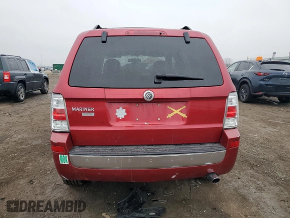 2009 Mercury Mariner Premier z VIN 4M2CU877X9KJ04073, wystawiony jako Copart lot #85888814 z przebiegiem 88 106 mil mil oraz Szkoda całkowita • Salvage title. Historia ofert i sprzedaży dostępna na DreamBid. Obrazek 6.
