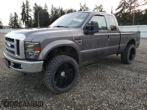 2008 Ford Super Duty F-250 SRW XL with VIN 1FTSX21R98EB09004, listed as a Copart auction lot 85562854 with 136,527 mi miles and Clean Title. Bid and sale history available at carsss.com. Image 1.