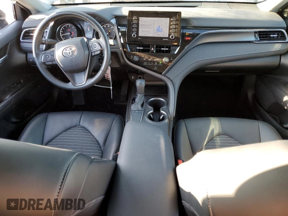 2023 Toyota Camry SE with VIN 4T1G11AK3PU769155, listed as a Copart auction lot 49654825 with 18,505 mi miles and Salvage Title. Bid and sale history available at DreamBid. Image 8.