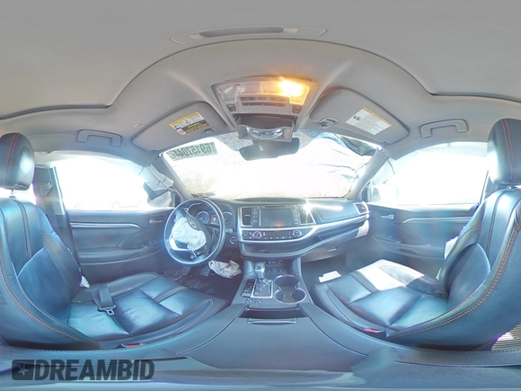 2019 Toyota Highlander SE with VIN 5TDJZRFH8KS604858, listed as a Copart auction lot 69157044 with 119,902 mi miles and Salvage title. Bid and sale history available at DreamBid. Image 14.