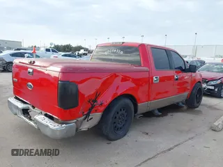 2005 Ford F-150 XLT with VIN 1FTRW12W35KE95996, listed as a IAAI auction lot 41576391 with 279,994 mi miles. Bid and sale history available at carsss.com. Image 4.