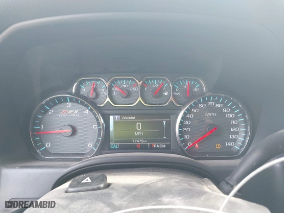 2015 Chevrolet Silverado 1500 LT with VIN 3GCUKREC9FG142970, listed as a IAAI auction lot 42064960 with 77,479 mi miles. Bid and sale history available at carsss.com. Image 15.
