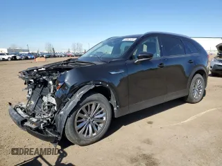 2024 Mazda CX-90 Premium Sport z VIN JM3KKCHA2R1121340, wystawiony jako Copart lot #53852124 z przebiegiem 14 161 mil mil oraz Szkoda całkowita • Salvage title. Historia ofert i sprzedaży dostępna na DreamBid. Obrazek 1.