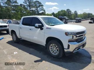 2021 Chevrolet Silverado 1500 LTZ with VIN 3GCUYGED4MG345127, listed as a Copart auction lot 52235175 with 84,007 mi miles and Salvage Title. Bid and sale history available at DreamBid. Image 4.